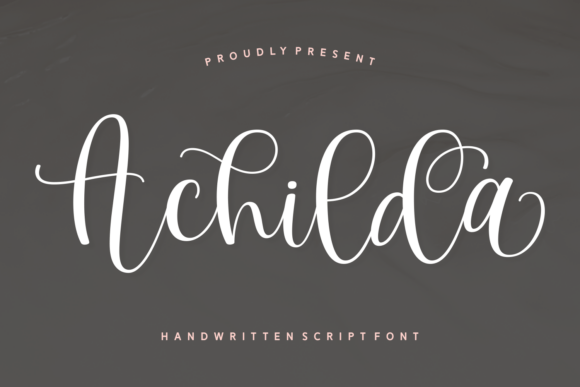 Achilda Font Review: Elevating Web Design with Elegant Script
