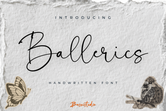 Ballerics Font: A Delicate Typeface for Elegant Branding