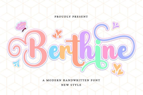 Berthine: The Handwritten Font for Scroll-Stopping Brands