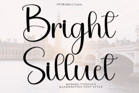 Bright Silluet: The Perfect Script Font for Handmade Brands