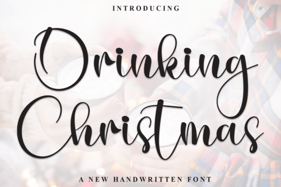 Bringing Warmth to Branding with the Drinking Christmas Typeface