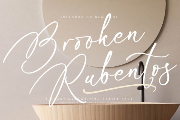 Brooken Rubentos Font Review for Campaign Design