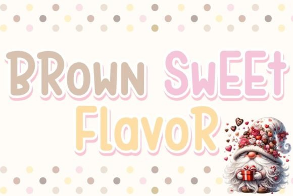 Brown Sweet Flavor: A Charming Script Typeface for Web Design