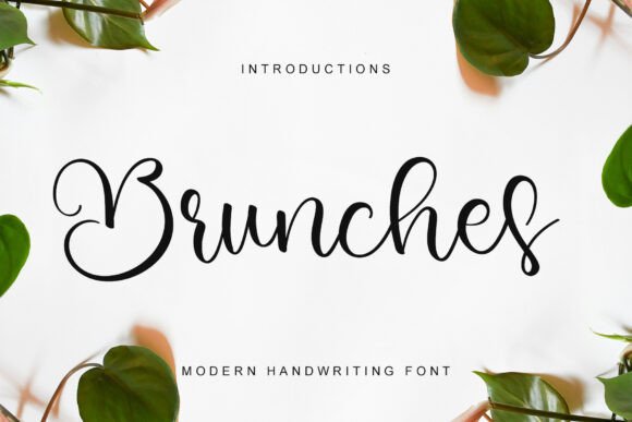 Brunches: The Elegant Handwritten Font for Modern Branding