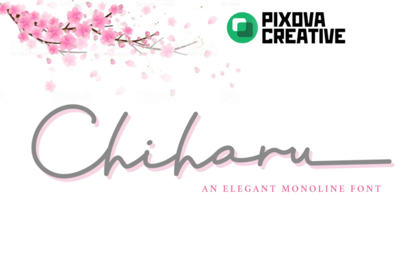 Chiharu: A Script Font for Elegant Web Design
