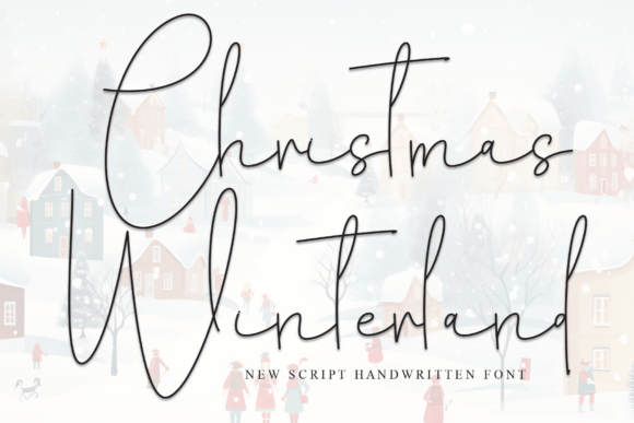 Christmas Winterland Font Review: A Festive Script for Branding