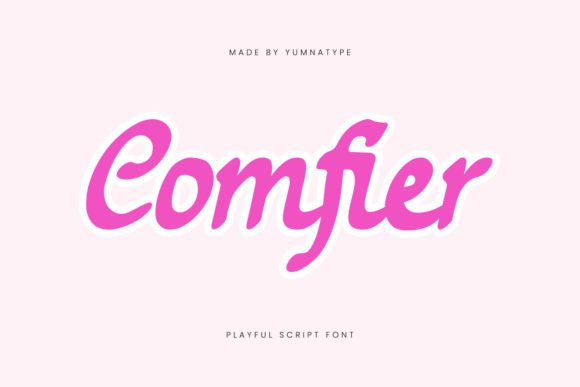 Comfier: The Script Font That Makes Your Brand Feel Welcoming