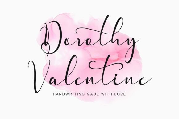 Dorothy Valentine Font for Creative Projects