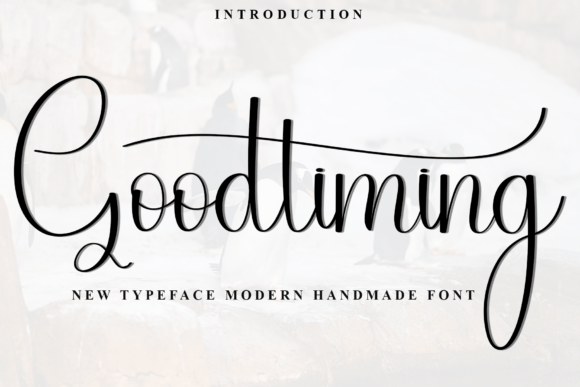 Goodtiming: The Perfect Script Font for Handmade Brands