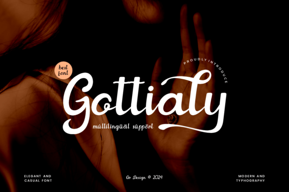 Gottialy: A Stylish Script Font