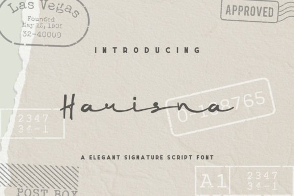 Harisna Font Review: Elevating Web Headers with Elegant Script