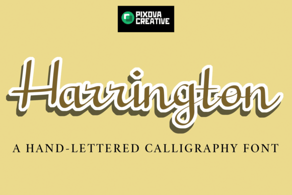 Harrington Font: Elegant Script for Branding