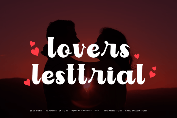 Lovers Lesttrial Font for Web Design