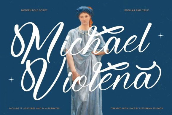 Michael Violena: A Luxurious Script Font