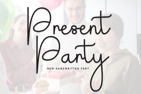 Present Party Font: A Joyful Typeface for Web Design
