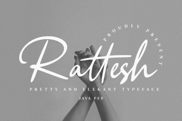 Rattesh Typeface: Elevating Editorial Design with Elegant Script