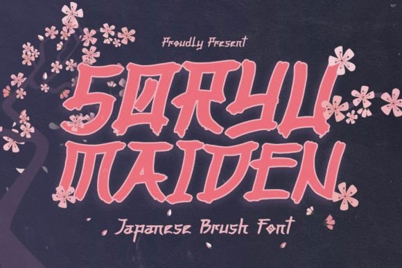 Soryu Maiden: The Script Font That Elevates Campaign Visuals