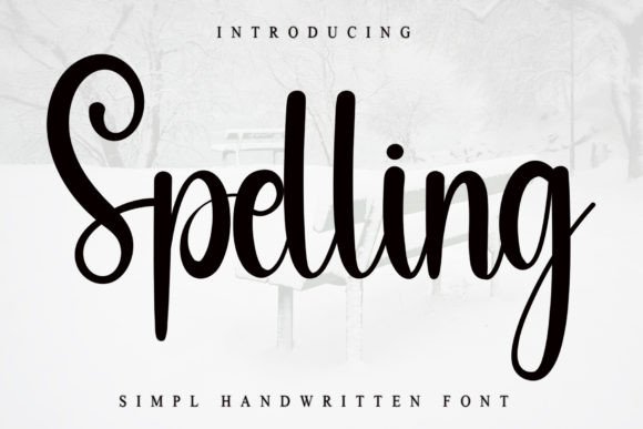 Spelling: The Handwritten Font That Elevates Your Brand