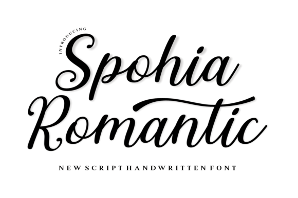 Spohia Romantic: The Handwritten Font for Warmer Campaigns