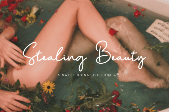 Stealing Beauty: A Handwritten Font for Editorial Design