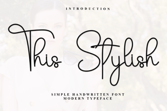 This Stylish Font