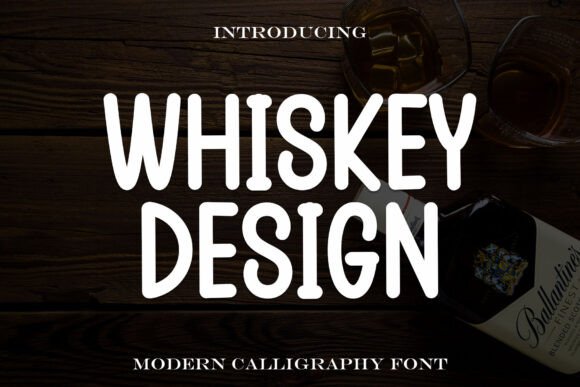 Whiskey Design: A Timeless Typeface for Editorial Projects