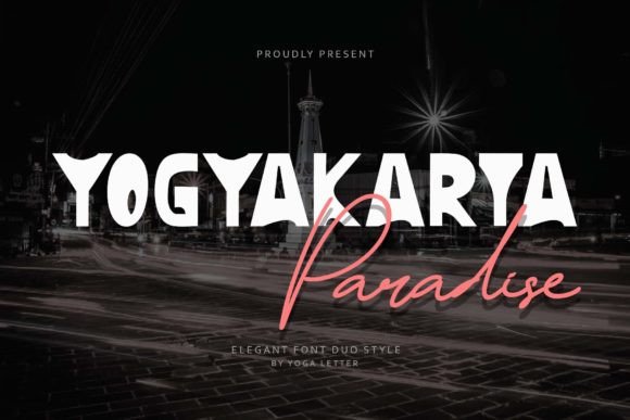 Yogyakarta Paradise: A Web Designer's Take on This Elegant Typeface