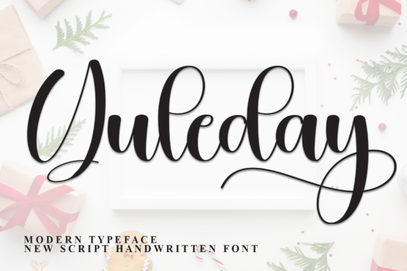 Yuleday Font Review: Elevating Holiday Campaigns with Style